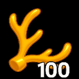 Icon for Omg 100 golden antlers