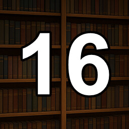 Icon for 16 level completed