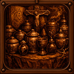Exorcist. Collected all 24 ancient vessels. achievement icon for Conductor: Eternal Service