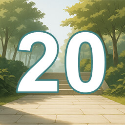 Icon for 20 level completed