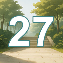 Icon for 27 level completed