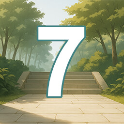 Icon for 7 level completed