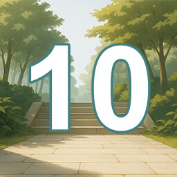 Icon for 10 level completed