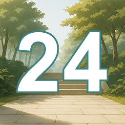 Icon for 24 level completed