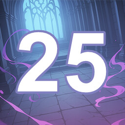 Icon for 25 level completed