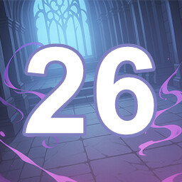 Icon for 26 level completed