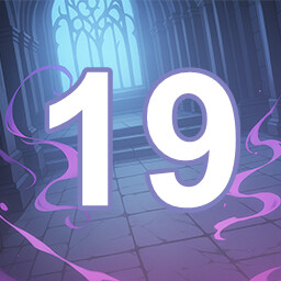 Icon for 19 level completed
