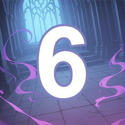 Icon for 6 level completed