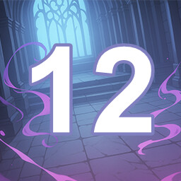 Icon for 12 level completed