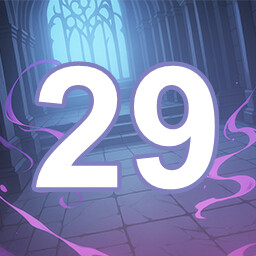 Icon for 29 level completed