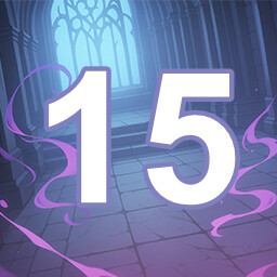 Icon for 15 level completed