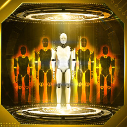 Mass Production Master achievement icon for RoboDeal Simulator