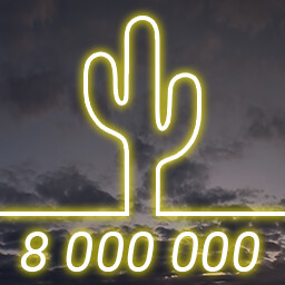 Icon for 8 000 000 Clicks