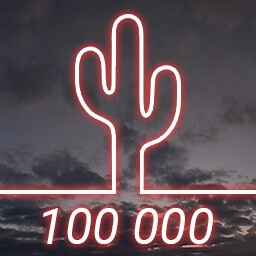 Icon for 100 000 Clicks