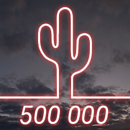 Icon for 500 000 Clicks
