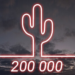 Icon for 200 000 Clicks