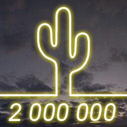 Icon for 2 000 000 Clicks