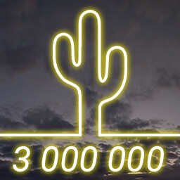 Icon for 3 000 000 Clicks