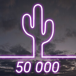 Icon for 50 000 Clicks