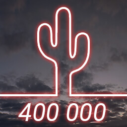 Icon for 400 000 Clicks