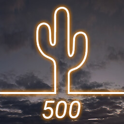 Icon for 500 Clicks