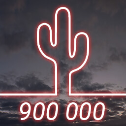 Icon for 900 000 Clicks