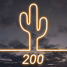 Icon for 200 Clicks