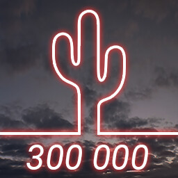 Icon for 300 000 Clicks
