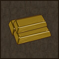 Gold Bar achievement icon for Dictator Simulator: Gradnar