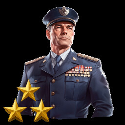 Colonel achievement icon for MA 2 – President Simulator