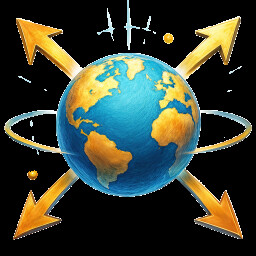 Geopolitical Pole achievement icon for MA 2 – President Simulator