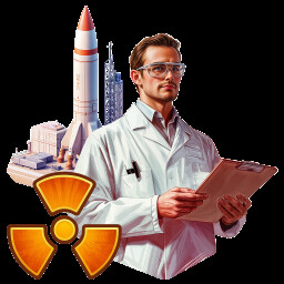 Nuclear Program achievement icon for MA 2 – President Simulator