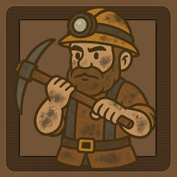 Novice Miner achievement icon for DungeonSweeper