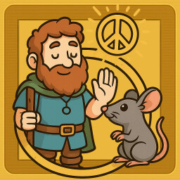 Advanced Rat Pacifist achievement icon for DungeonSweeper