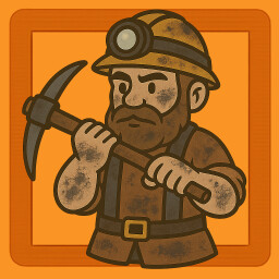 Master Miner achievement icon for DungeonSweeper