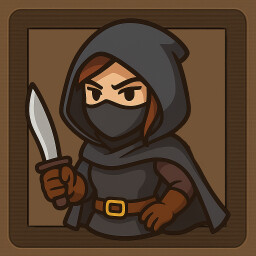 Novice Assassin achievement icon for DungeonSweeper