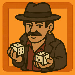 Master Gambler achievement icon for DungeonSweeper