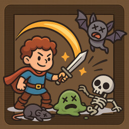 Novice Annihilation achievement icon for DungeonSweeper
