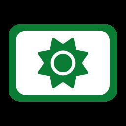 Green Badge Sun achievement icon for TickClock