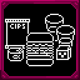Fully Equipped achievement icon for Kitty Burger