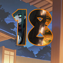 Icon for 18 level completed