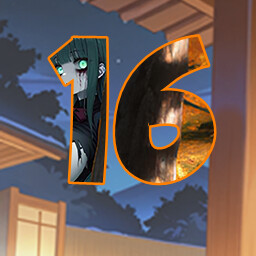 Icon for 16 level completed