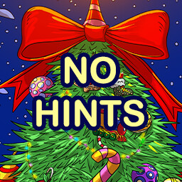 Icon for Completed Christmas Tree level with no hints.