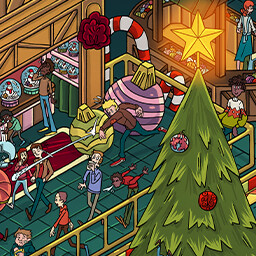 Icon for Completed Decoration Store level.