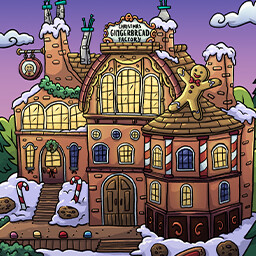 Icon for Discovered Gingerbread Factory