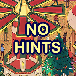 Icon for Completed Christmas Market level with no hints.