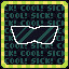 Sunglasses achievement icon for Inflafrog: Collector's Edition