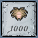 Baboon God Emperor achievement icon for Infinite Monkey Clicker