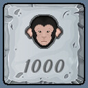Chimp Multiverse CEO achievement icon for Infinite Monkey Clicker