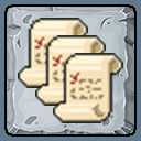 Alphabet Tamer achievement icon for Infinite Monkey Clicker